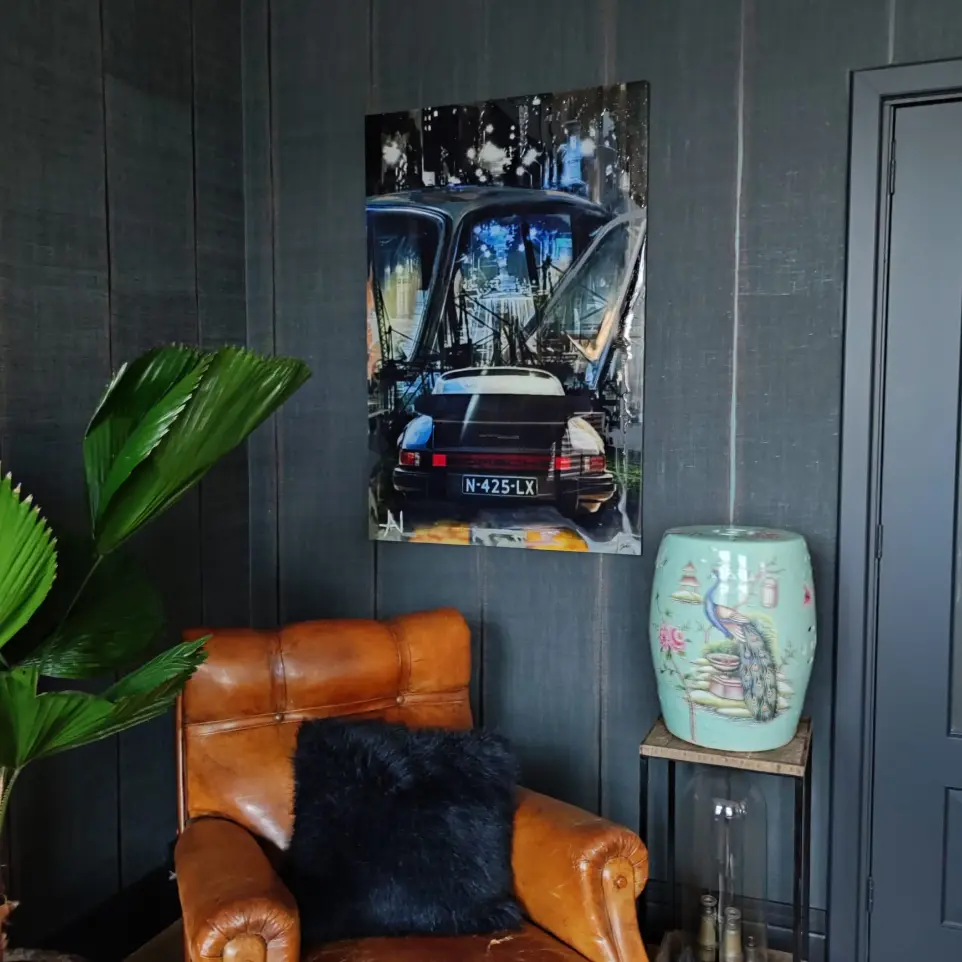 Studio van den Oever Kunst Merk aan de Muur